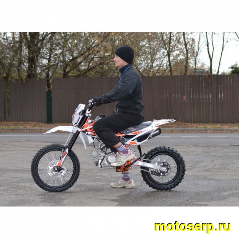 Купить  Питбайк KAYO Basic K125EM 17/14 KRZ (механ. сцепл., эл. стартер) (шт) (SM (0 купить с доставкой по Москве и России, цена, технические характеристики, комплектация фото  - motoserp.ru