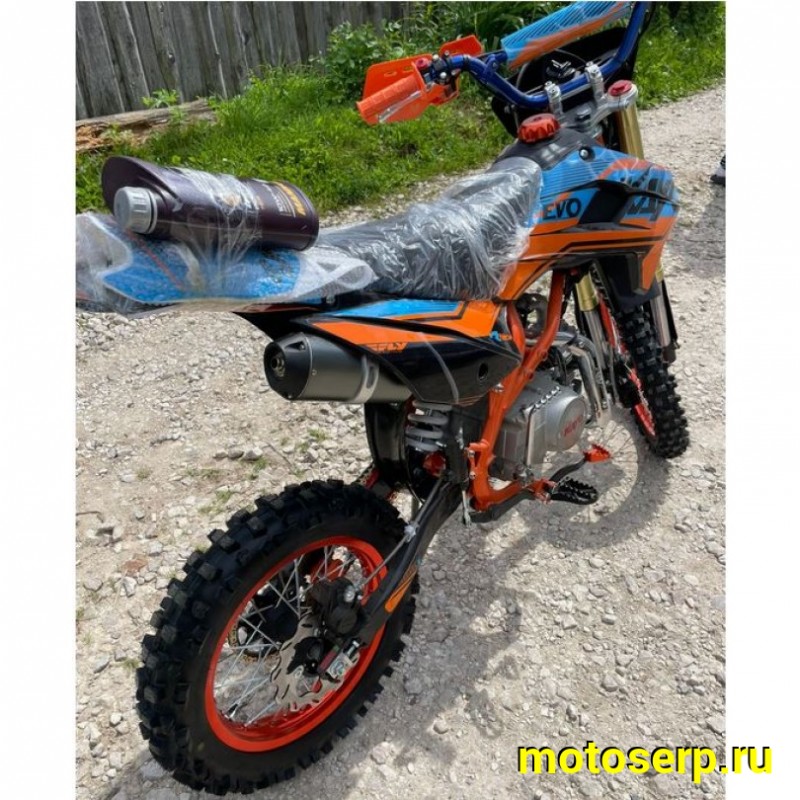 Купить  Питбайк KAYO Evolution K125EM 17/14 KRZ (механ. сцепл., эл. стартер) (шт) (SM  купить с доставкой по Москве и России, цена, технические характеристики, комплектация фото  - motoserp.ru