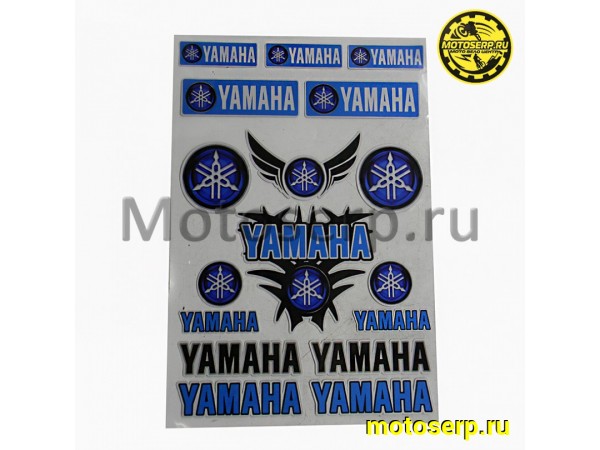 Купить  Наклейки (набор) "Yamaha 229" светоотражающие (19х28) (МК PKTZ 229 купить с доставкой по Москве и России, цена, технические характеристики, комплектация фото  - motoserp.ru