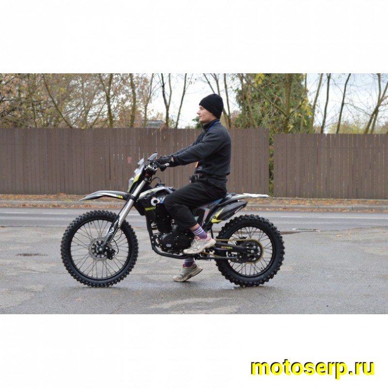 Купить  Мотоцикл Кросс/Эндуро Hot Mot Oxo LITE 250 X (CS205LT2), (RB-GR-004) (спортинв) (шт)  купить с доставкой по Москве и России, цена, технические характеристики, комплектация фото  - motoserp.ru