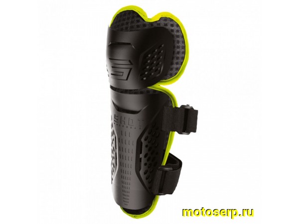 Купить  Наколенники SHOT OPTIMAL 2.0 черный/желтый (пар) (0 купить с доставкой по Москве и России, цена, технические характеристики, комплектация фото  - motoserp.ru