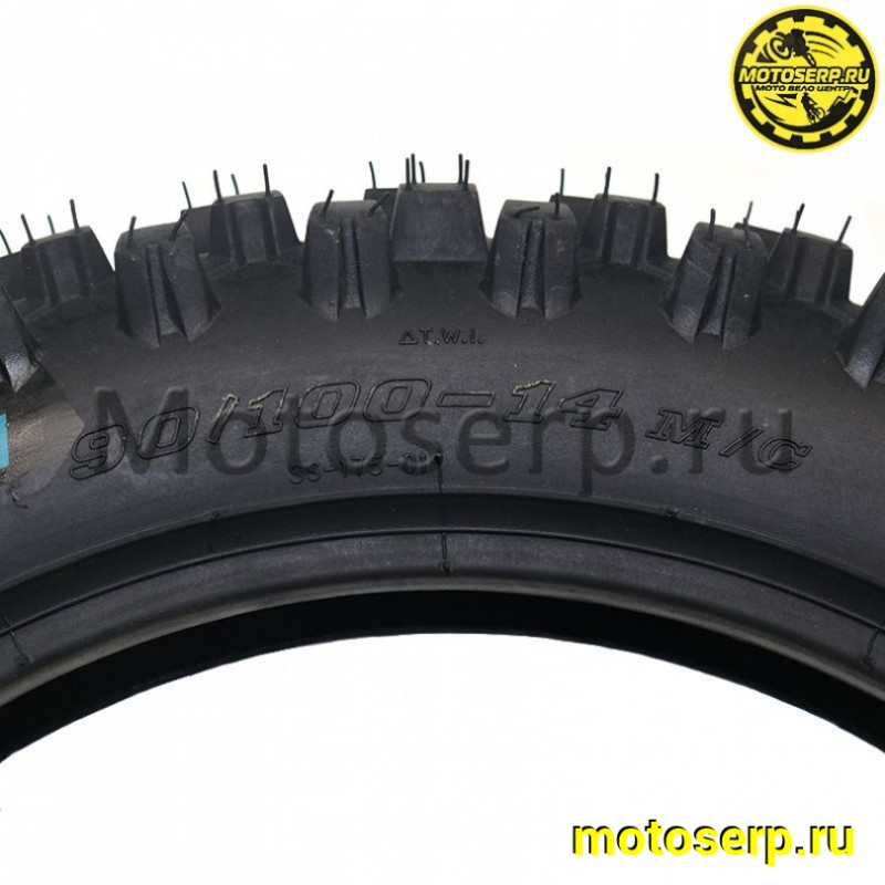 Купить  Покрышка Кросс/эндуро/питбайк 14"  90/100-14 DIRT BIKE (шт) (Кокурин  купить с доставкой по Москве и России, цена, технические характеристики, комплектация фото  - motoserp.ru