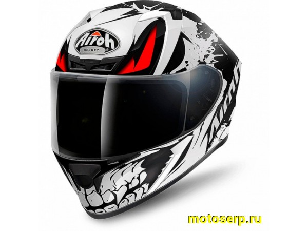 Купить  Шлем закрытый интеграл AIROH VALOR BONE MATT (XXL) (шт) (AIROH купить с доставкой по Москве и России, цена, технические характеристики, комплектация фото  - motoserp.ru