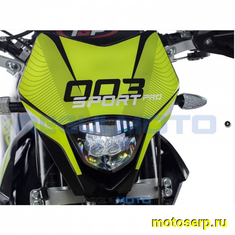 Купить  Мотоцикл Кросс/Эндуро Regulmoto Sport-003 PR PRO (4 valves) 6 передач (Черный/желтый) (шт)  купить с доставкой по Москве и России, цена, технические характеристики, комплектация фото  - motoserp.ru