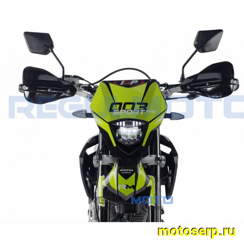Купить  Мотоцикл Кросс/Эндуро Regulmoto Sport-003 PR PRO (4 valves) 6 передач (Черный/желтый) (шт)  купить с доставкой по Москве и России, цена, технические характеристики, комплектация фото  - motoserp.ru