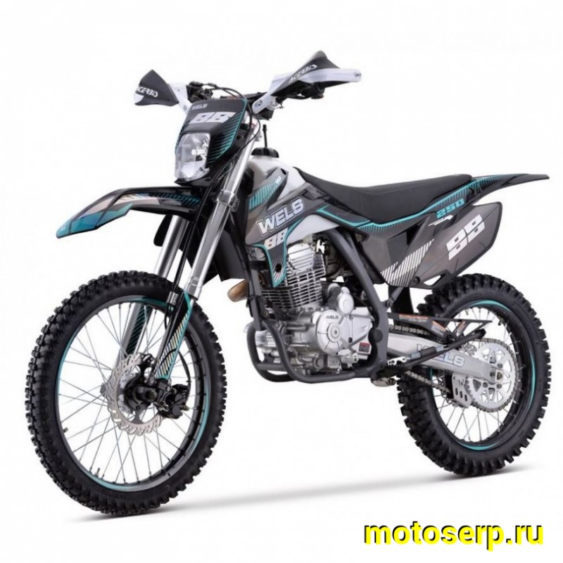 Купить  Мотоцикл Кросс/Эндуро WELS PR250 250cc. 172FMM PR балансир 21/18" 5 пер. (шт) (ФОТО купить с доставкой по Москве и России, цена, технические характеристики, комплектация фото  - motoserp.ru