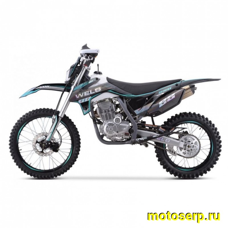 Купить  Мотоцикл Кросс/Эндуро WELS PR250 250cc. 172FMM PR балансир 21/18" 5 пер. (шт) (ФОТО купить с доставкой по Москве и России, цена, технические характеристики, комплектация фото  - motoserp.ru