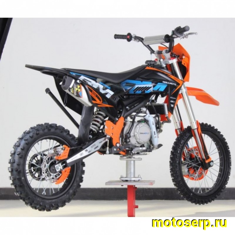 Купить  Питбайк Regulmoto SPITFIRE PRO 140 17/14  (спортинв) (шт).  купить с доставкой по Москве и России, цена, технические характеристики, комплектация фото  - motoserp.ru