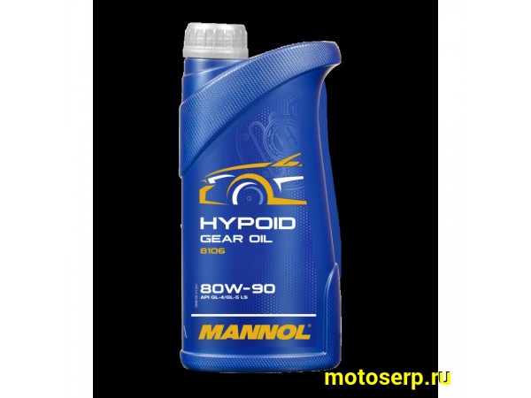 Купить  Масло MANNOL HYPOID GETRIEBEOEL GL4/GL5 80W90 синтетик. трансмиссионное (шт) (MANNOL 1308 купить с доставкой по Москве и России, цена, технические характеристики, комплектация фото  - motoserp.ru