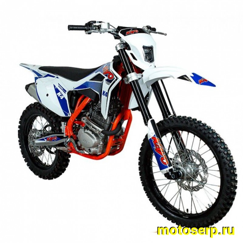 Купить  Мотоцикл Кросс/Эндуро KAYO K4 300 MX ZS175FMN (спортинв) 21/18" (шт) (SM  купить с доставкой по Москве и России, цена, технические характеристики, комплектация фото  - motoserp.ru