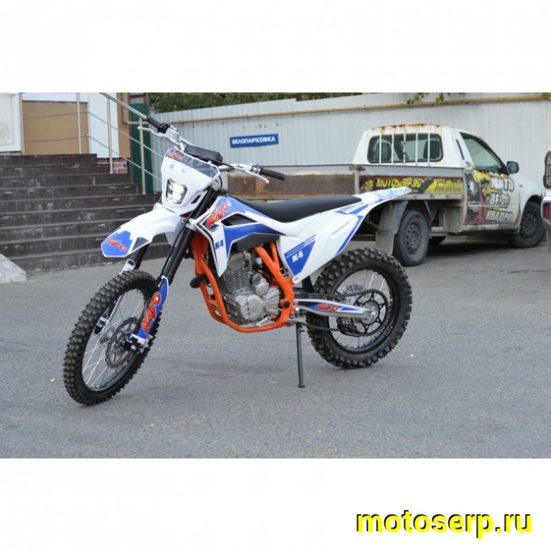 Купить  Мотоцикл Кросс/Эндуро KAYO K4 300 MX ZS175FMN (спортинв) 21/18" (шт) (SM  купить с доставкой по Москве и России, цена, технические характеристики, комплектация фото  - motoserp.ru