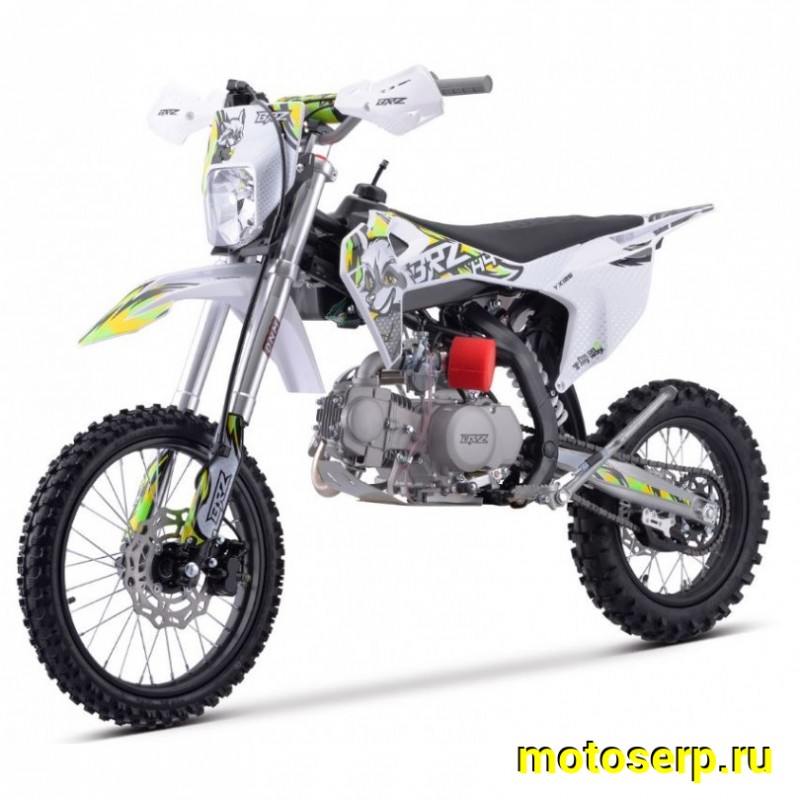 Купить  Питбайк BRZ H4 YX125 17/14 МехКПП (спортинв) (шт) купить с доставкой по Москве и России, цена, технические характеристики, комплектация фото  - motoserp.ru