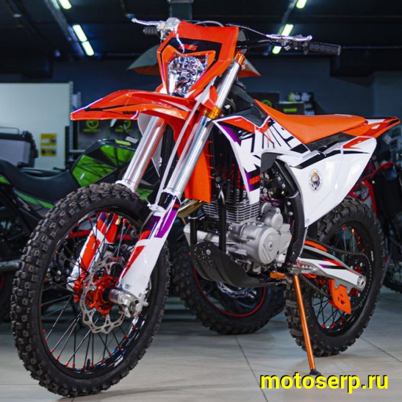Купить  Мотоцикл Кросс/Эндуро KEWS K23 CB300RL 21/18, Рама К10, дизайн КТМ 2024г ZS175FMN 4х клап  (спортинв)  (шт) (ФОТО купить с доставкой по Москве и России, цена, технические характеристики, комплектация фото  - motoserp.ru