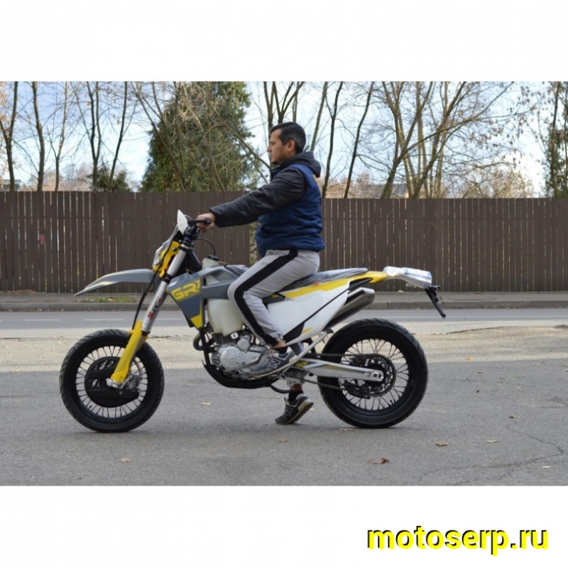 Купить  Мотоцикл Кросс/Эндуро GR7 F300A (4T PR300) Motard ПТС (шт) (GR  купить с доставкой по Москве и России, цена, технические характеристики, комплектация фото  - motoserp.ru