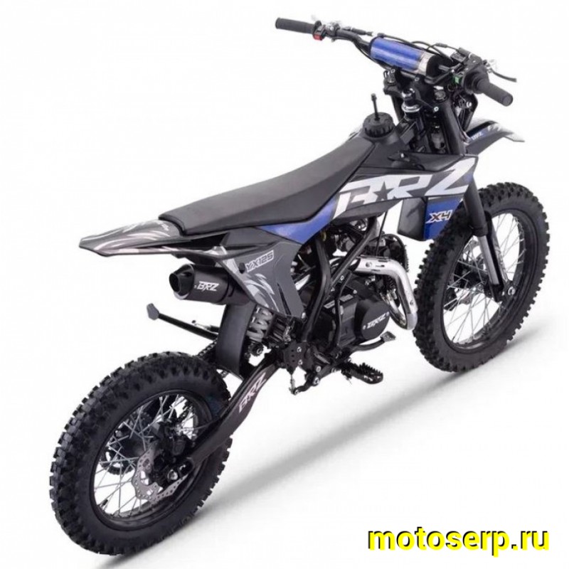 Купить  Питбайк BRZ X4 YX125 17/14 (спортинв) механика (шт) (ФОТО купить с доставкой по Москве и России, цена, технические характеристики, комплектация фото  - motoserp.ru