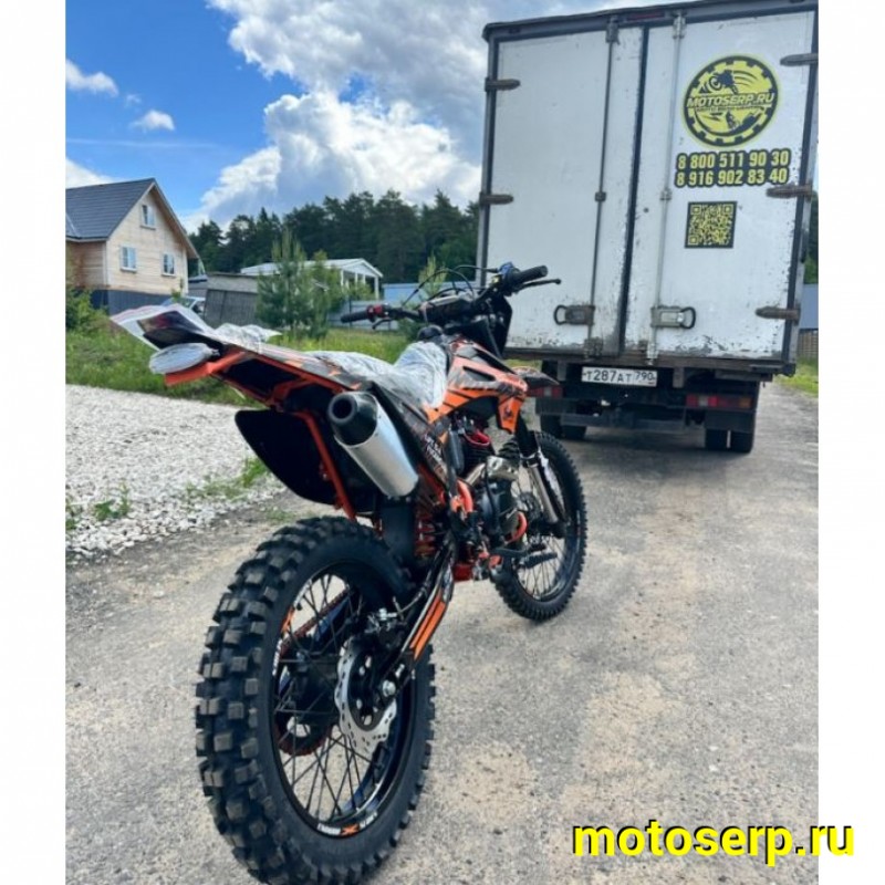 Купить  Мотоцикл Кросс/Эндуро Sanchez Maniac 250сс (спортинв) CB250D ZS165FMM, MNT-Tech 41, 21/18", USB, стоп. (шт) купить с доставкой по Москве и России, цена, технические характеристики, комплектация фото  - motoserp.ru