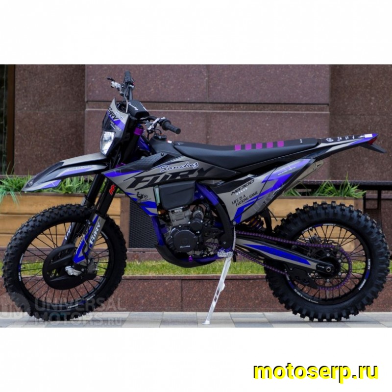 Купить  Мотоцикл Кросс/Эндуро Sanchez Fury NB300 (спортинв) (ZS174MN-5), 4кл, косогол, К10 (КТМ), MNT-Tech 41, сжат/отб, 21/18", USB, стоп. (шт) купить с доставкой по Москве и России, цена, технические характеристики, комплектация фото  - motoserp.ru
