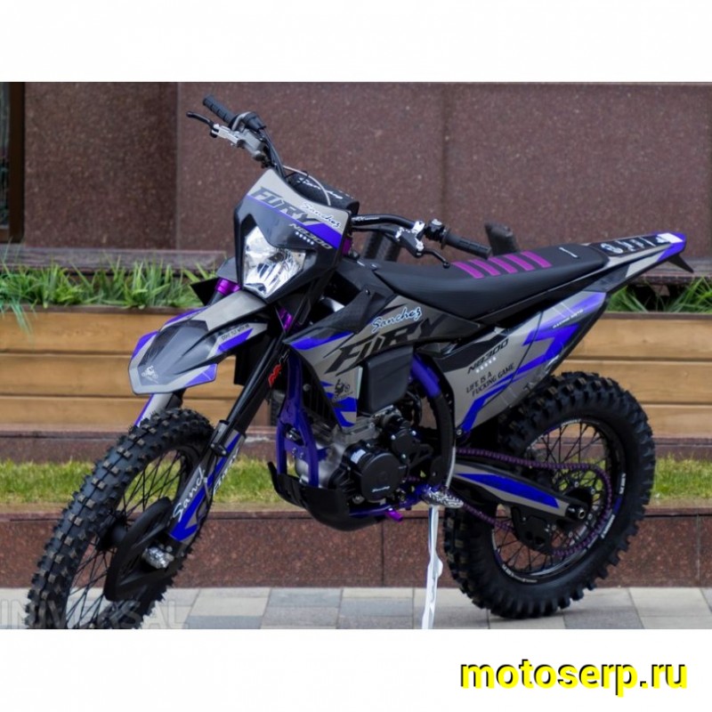 Купить  Мотоцикл Кросс/Эндуро Sanchez Fury NB300 (спортинв) (ZS174MN-5), 4кл, косогол, К10 (КТМ), MNT-Tech 41, сжат/отб, 21/18", USB, стоп. (шт) купить с доставкой по Москве и России, цена, технические характеристики, комплектация фото  - motoserp.ru