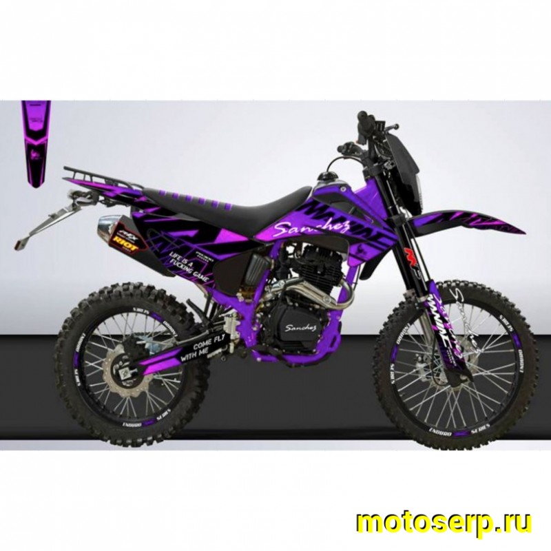 Купить  Мотоцикл Кросс/Эндуро Sanchez Maniac PR300сс. (спортинв) PR300, ZS175FMM-5A, MNT-Tech 41, сжат, 21/18", USB, стоп. (шт)  купить с доставкой по Москве и России, цена, технические характеристики, комплектация фото  - motoserp.ru