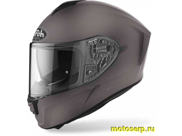 Купить  Шлем закрытый интеграл AIROH SPARK COLOR (антрацит матовый) (L) (шт) (AIM SP2 купить с доставкой по Москве и России, цена, технические характеристики, комплектация фото  - motoserp.ru