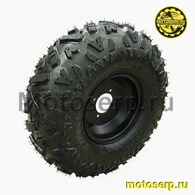 Купить  Колесо ATV  8" в сборе (шина ATV 19x7,00-8 (180х75-8) + диск (4х60mm,D-65mm.металлический) (шт) (Хар купить с доставкой по Москве и России, цена, технические характеристики, комплектация фото  - motoserp.ru