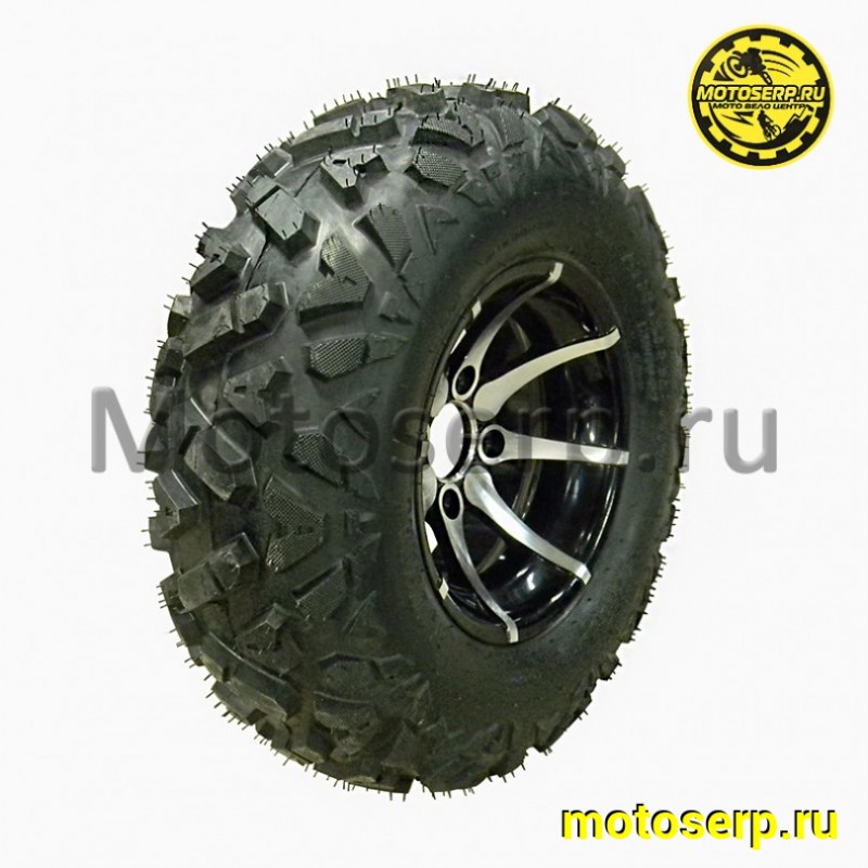 Купить  Колесо ATV 12" в сборе (шина ATV 25x8-12 (200х80-12) + диск (4х75mm.D-70mm) литое (шт) (Хар купить с доставкой по Москве и России, цена, технические характеристики, комплектация фото  - motoserp.ru