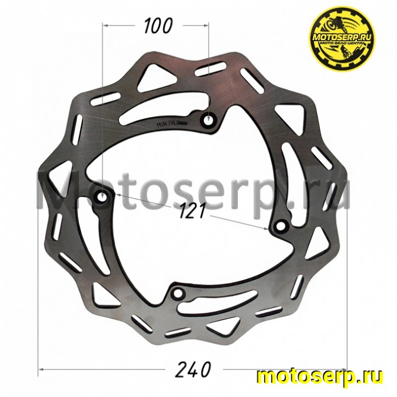 Купить  Диск тормозной задний (240x121) (отв:4x100) Sport 003 Pro, ZR 2024, CR-Z 300 (шт) (Regul 600366 купить с доставкой по Москве и России, цена, технические характеристики, комплектация фото  - motoserp.ru