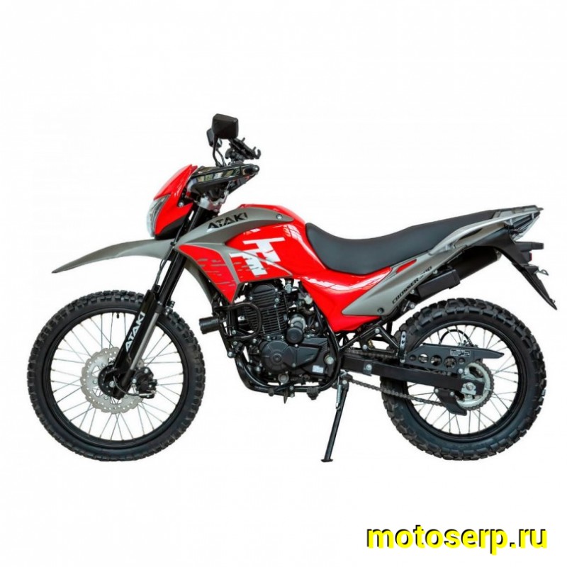 Купить  Мотоцикл внедорожный ATAKI CROSSER 300 (4T PR300) ПТС 21/18 Красный (шт) (SM купить с доставкой по Москве и России, цена, технические характеристики, комплектация фото  - motoserp.ru