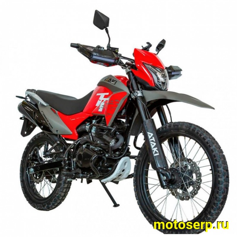 Купить  Мотоцикл внедорожный ATAKI CROSSER 300 (4T PR300) ПТС 21/18 Красный (шт) (SM купить с доставкой по Москве и России, цена, технические характеристики, комплектация фото  - motoserp.ru