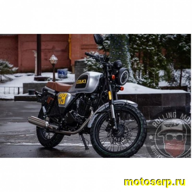 Купить  Мотоцикл ATAKI WEEK 9 (ZS175FMM-5 PR) 4Т ПТС 17/17 диск/бараб.(шт)  купить с доставкой по Москве и России, цена, технические характеристики, комплектация фото  - motoserp.ru