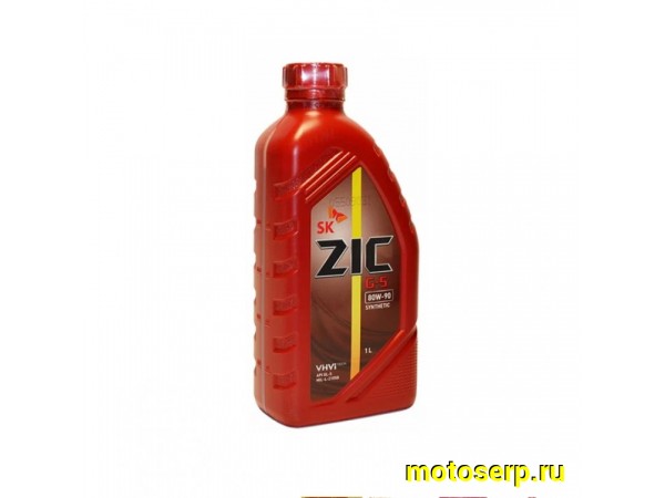 Купить  Масло трансмиссионное ZIC G-5 80W-90,1 л, (шт) ( 0 купить с доставкой по Москве и России, цена, технические характеристики, комплектация фото  - motoserp.ru