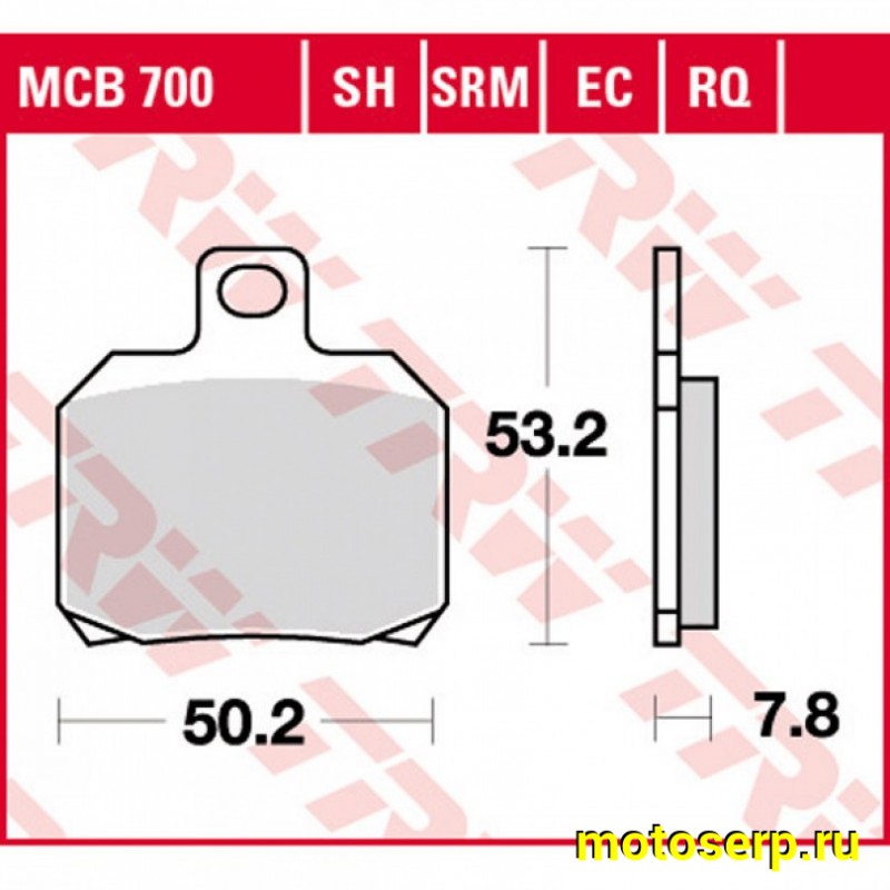 Купить  Колодки тормозные  Lucas TRW &ndash; MCB700SH Ducati Panigale (пар) (0 купить с доставкой по Москве и России, цена, технические характеристики, комплектация фото  - motoserp.ru