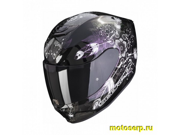 Купить  Шлем закрытый интеграл SCORPION EXO-391 DREAM, цвет черный/хамелеон (L) (шт) (DB купить с доставкой по Москве и России, цена, технические характеристики, комплектация фото  - motoserp.ru