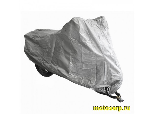 Купить  Накидка (чехол, тент) на мототехнику PROUD TO RIDE 13401 плотный 264x104x130 см (2XL), цвет Серый 11-02425 (шт) (DB купить с доставкой по Москве и России, цена, технические характеристики, комплектация фото  - motoserp.ru