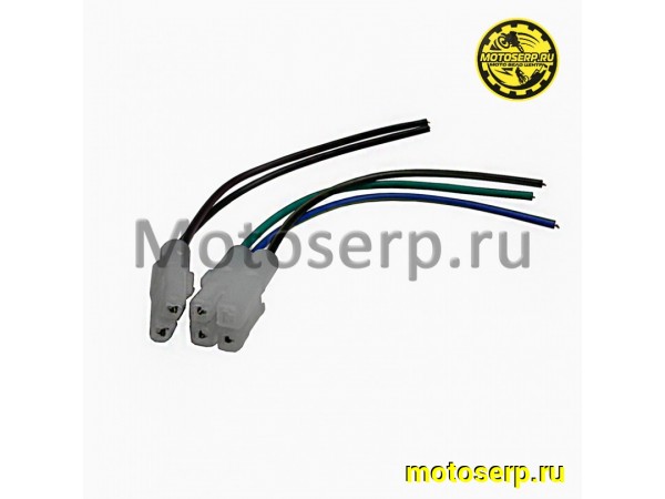 Купить  Разъем коммутатора 139QMB/157QMJ (GY6 50-150) (4+1 контакта, мама, + провода)  "LIPAI" (шт) (ANKON 009526 купить с доставкой по Москве и России, цена, технические характеристики, комплектация фото  - motoserp.ru