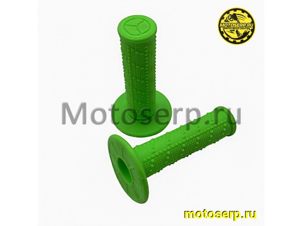 Купить  Ручки руля (грипсы) Кросс мягкие зеленые (пара) (ANKON 033770 купить с доставкой по Москве и России, цена, технические характеристики, комплектация фото  - motoserp.ru