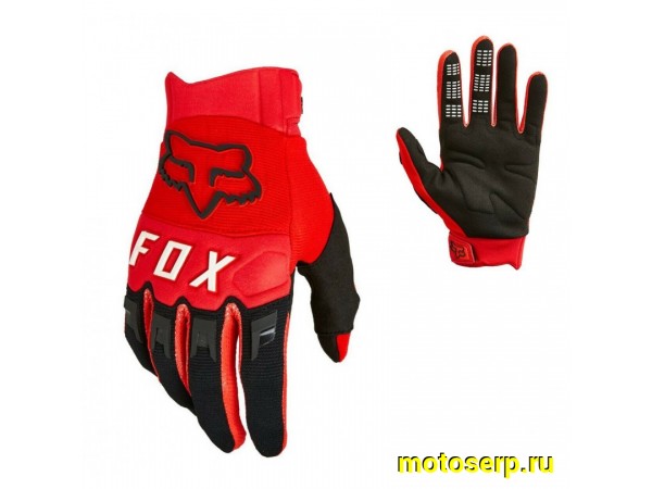 Купить  Перчатки Fox Dirtpaw Race красный/черный (L) (реплика) (пар) (Кокурин  купить с доставкой по Москве и России, цена, технические характеристики, комплектация фото  - motoserp.ru
