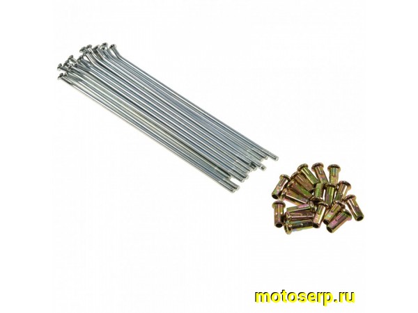 Купить  Спицы заднего колеса 19" KAYO (3,2х215mm, 30&deg;) (шт) (0 купить с доставкой по Москве и России, цена, технические характеристики, комплектация фото  - motoserp.ru
