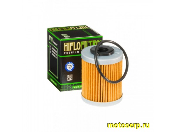 Купить  Масл. фильтр HI FLO HF157 (Х335) 57384 (шт) (TS купить с доставкой по Москве и России, цена, технические характеристики, комплектация фото  - motoserp.ru