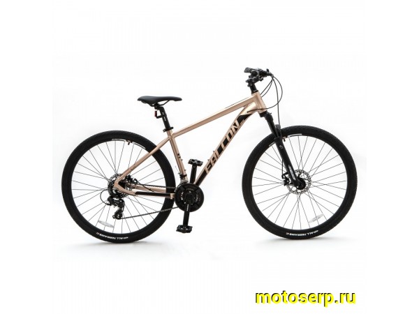 Купить  29" FALCON BIKE FIRST 1.0 коричневый (M) (Фалкон Байк Фирст 1.0) 29"; 21ск; рама-алюминий; тормоз-гидр.Disk (шт) (ART1 купить с доставкой по Москве и России, цена, технические характеристики, комплектация фото  - motoserp.ru