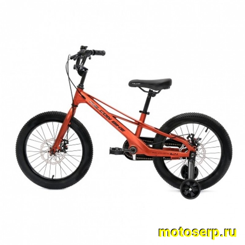Купить  18" FALCON BIKE MILD оранжевый (Фалкон Милд) 18"; 1ск; рама-магний; тормоз-Disk (шт) (ART1 купить с доставкой по Москве и России, цена, технические характеристики, комплектация фото  - motoserp.ru