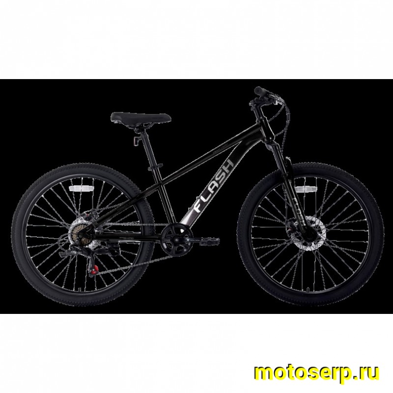 Купить  26" TECH TEAM FLASH черный (14") (Тач Тим Флеш) 26"; 7ск; рама-сталь; тормоз-Disk (шт) (ART1 купить с доставкой по Москве и России, цена, технические характеристики, комплектация фото  - motoserp.ru