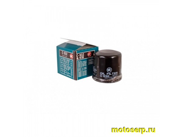 Купить  Фильтр масляный VIC С-932 (шт) (0 купить с доставкой по Москве и России, цена, технические характеристики, комплектация фото  - motoserp.ru