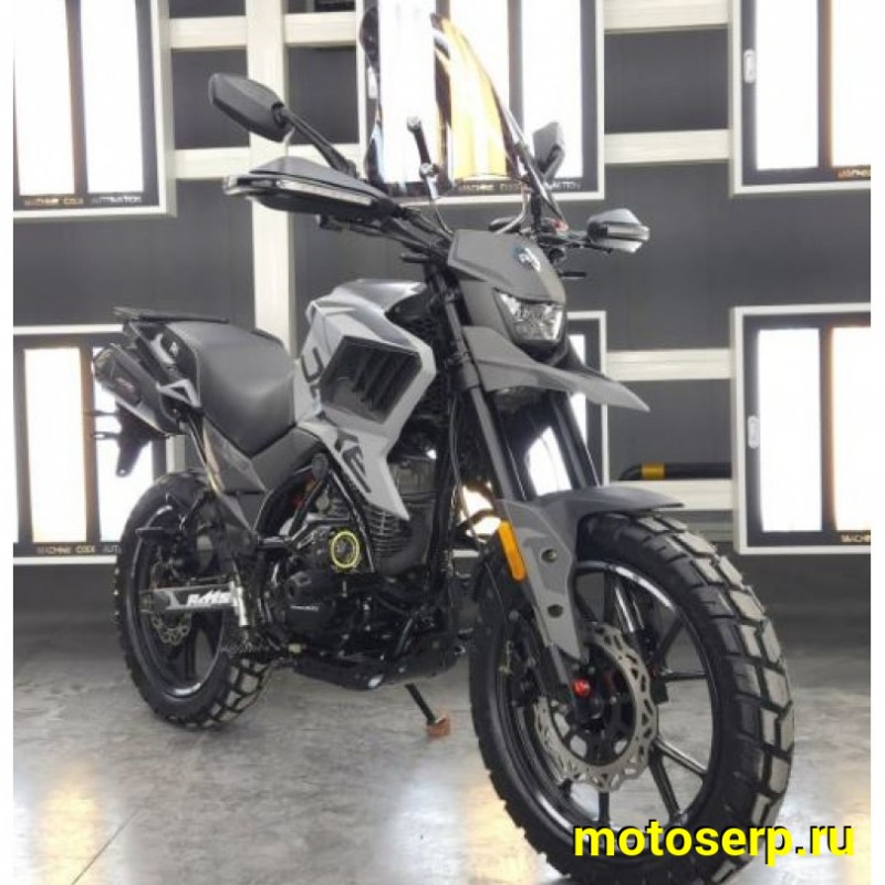 Купить  Мотоцикл внедорожный Regulmoto DUKE (ЭПТС), Тур-эндуро, 17/17, 175FMM + баланс. вал, 4T, 300cc, 6КПП, ветр. стекло.,противотуманки (шт) (Regul купить с доставкой по Москве и России, цена, технические характеристики, комплектация фото  - motoserp.ru
