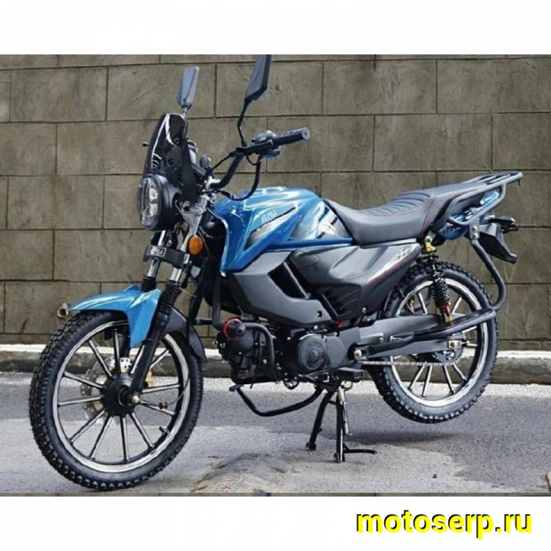 Купить  Мопед Alpha Jaguar RS Sport  4Т; 50cc; колеса 17/17"литые; 4пер, эл. старт; диск/бар, обтекатель, пеги (шт) 01250 (ФОТО купить с доставкой по Москве и России, цена, технические характеристики, комплектация фото  - motoserp.ru