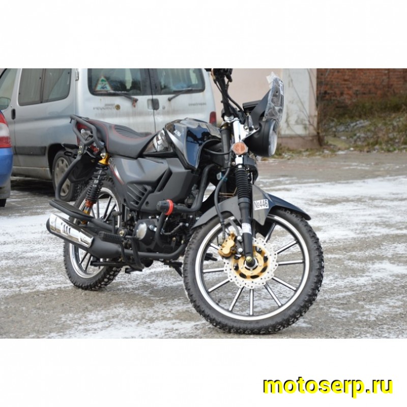 Купить  Мопед Alpha Jaguar RS Sport  4Т; 50cc; колеса 17/17"литые; 4пер, эл. старт; диск/бар, обтекатель, пеги (шт) 01250 (ФОТО купить с доставкой по Москве и России, цена, технические характеристики, комплектация фото  - motoserp.ru