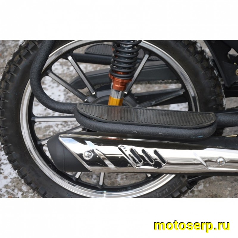 Купить  Мопед Alpha Jaguar RS Sport  4Т; 50cc; колеса 17/17"литые; 4пер, эл. старт; диск/бар, обтекатель, пеги (шт) 01250 (ФОТО купить с доставкой по Москве и России, цена, технические характеристики, комплектация фото  - motoserp.ru