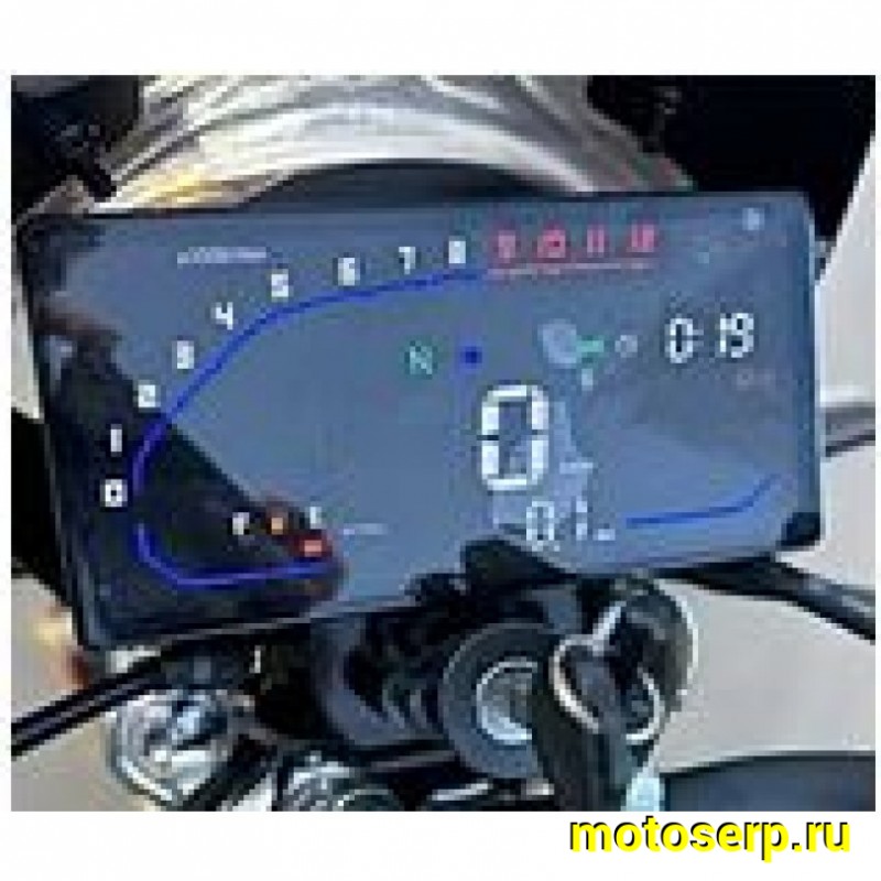 Купить  Мопед Alpha Jaguar RS Sport  4Т; 50cc; колеса 17/17"литые; 4пер, эл. старт; диск/бар, обтекатель, пеги (шт) 01250 (ФОТО купить с доставкой по Москве и России, цена, технические характеристики, комплектация фото  - motoserp.ru