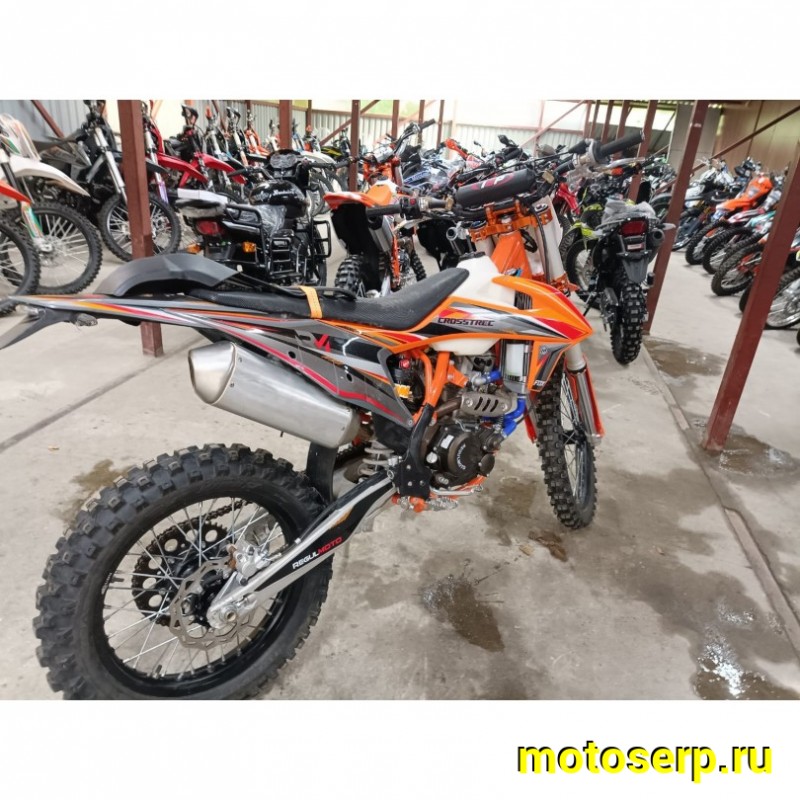 Купить  Мотоцикл Кросс/Эндуро Regulmoto Crosstrec 300 Б/У пробег 255км состояние нового (ЭПТС) 21/18, ZS174MN-5, водян. охл., 5КПП (зал) (шт) купить с доставкой по Москве и России, цена, технические характеристики, комплектация фото  - motoserp.ru