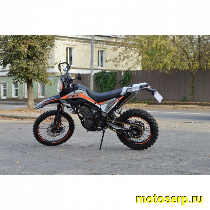 Купить  Мотоцикл Кросс/Эндуро Regulmoto CR-X 300 (ЭПТС) 6 Gear (без кикстартера) 21/18 Zongshen 175FMM PR300, балансир, перо 41мм, все регулировки (шт)  купить с доставкой по Москве и России, цена, технические характеристики, комплектация фото  - motoserp.ru